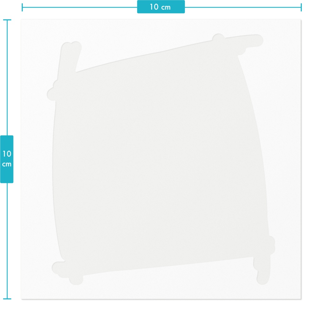 黒髪パーカーの女の子ステッカー