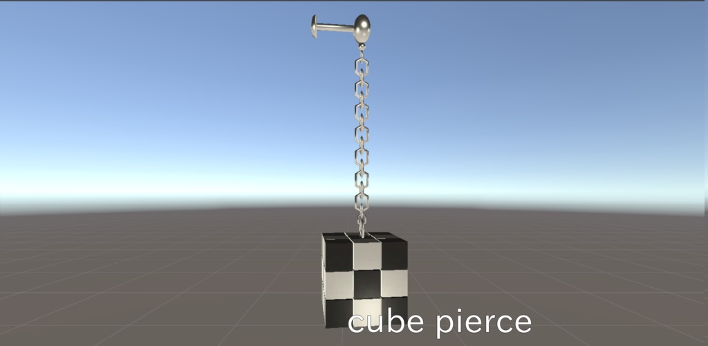 cubeピアス