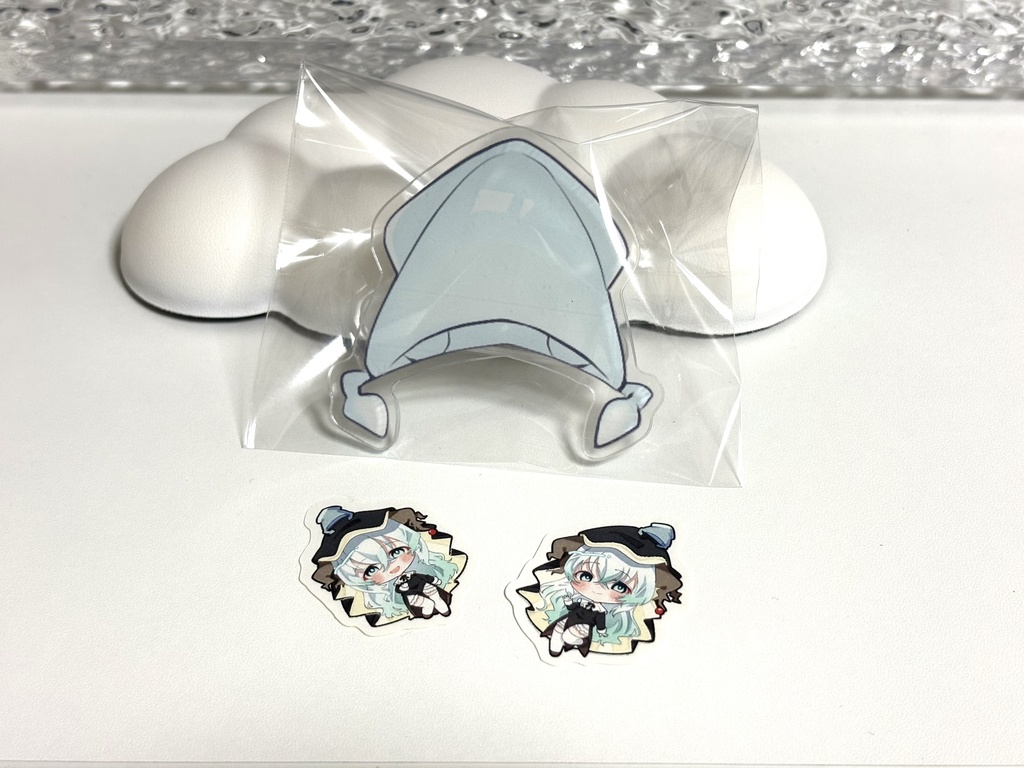 イカクリップ & シスターステッカー