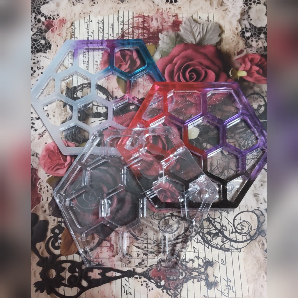 番外編　レジンで作った絵の具パレット