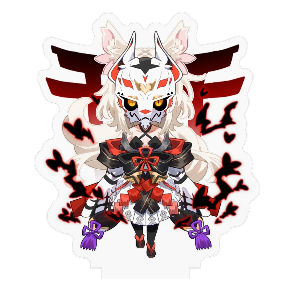 【九尾の狐に貰われる話】九美穂 デフォルメアクリルフィギュア