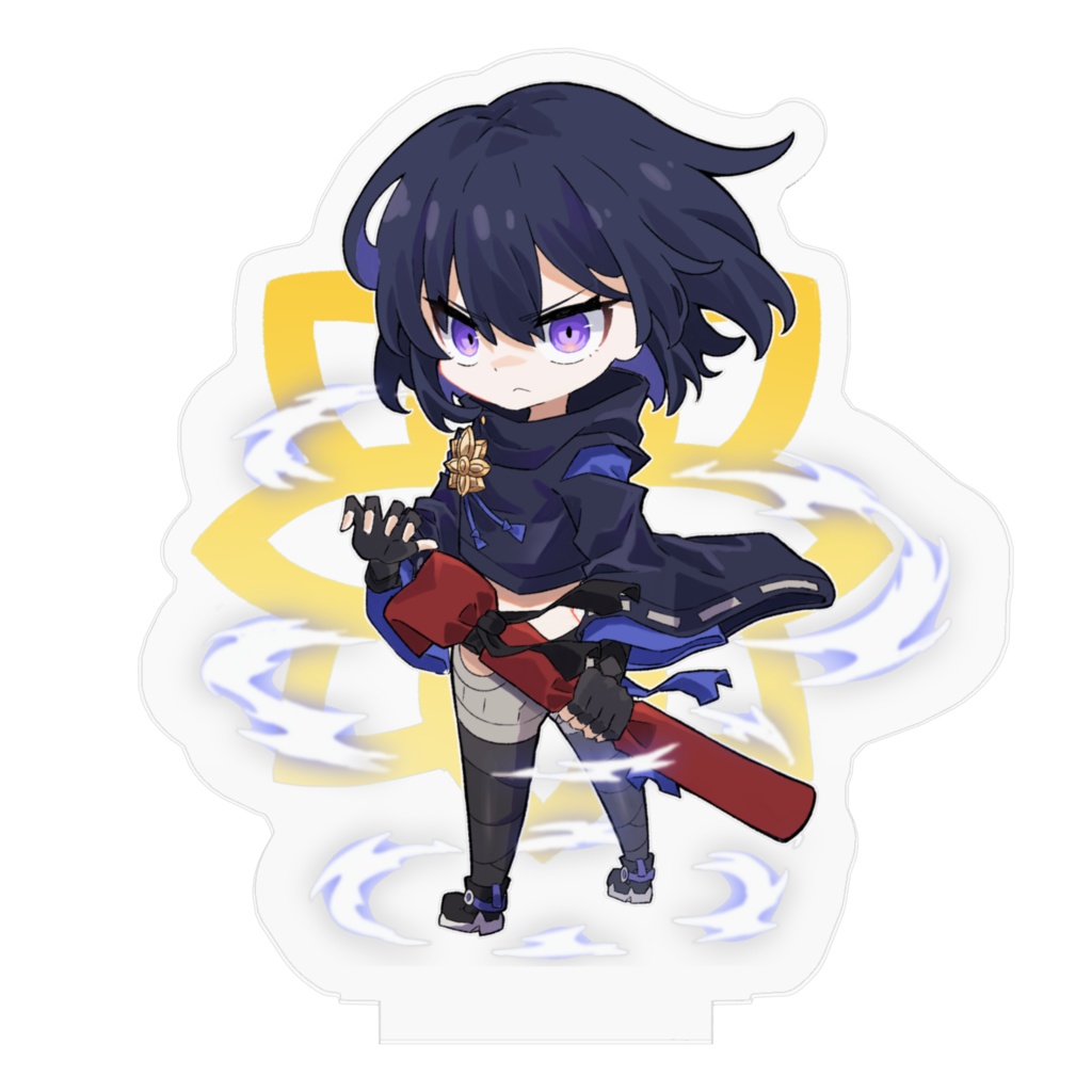 【九尾の狐に貰われる話】法術師 デフォルメアクリルフィギュア