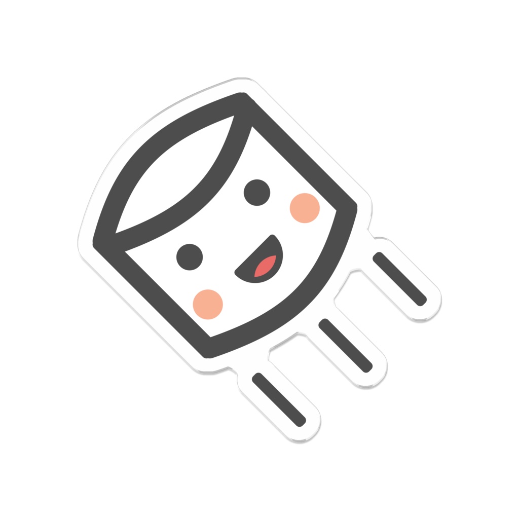 アクリルバッジ(無茶デザイン)