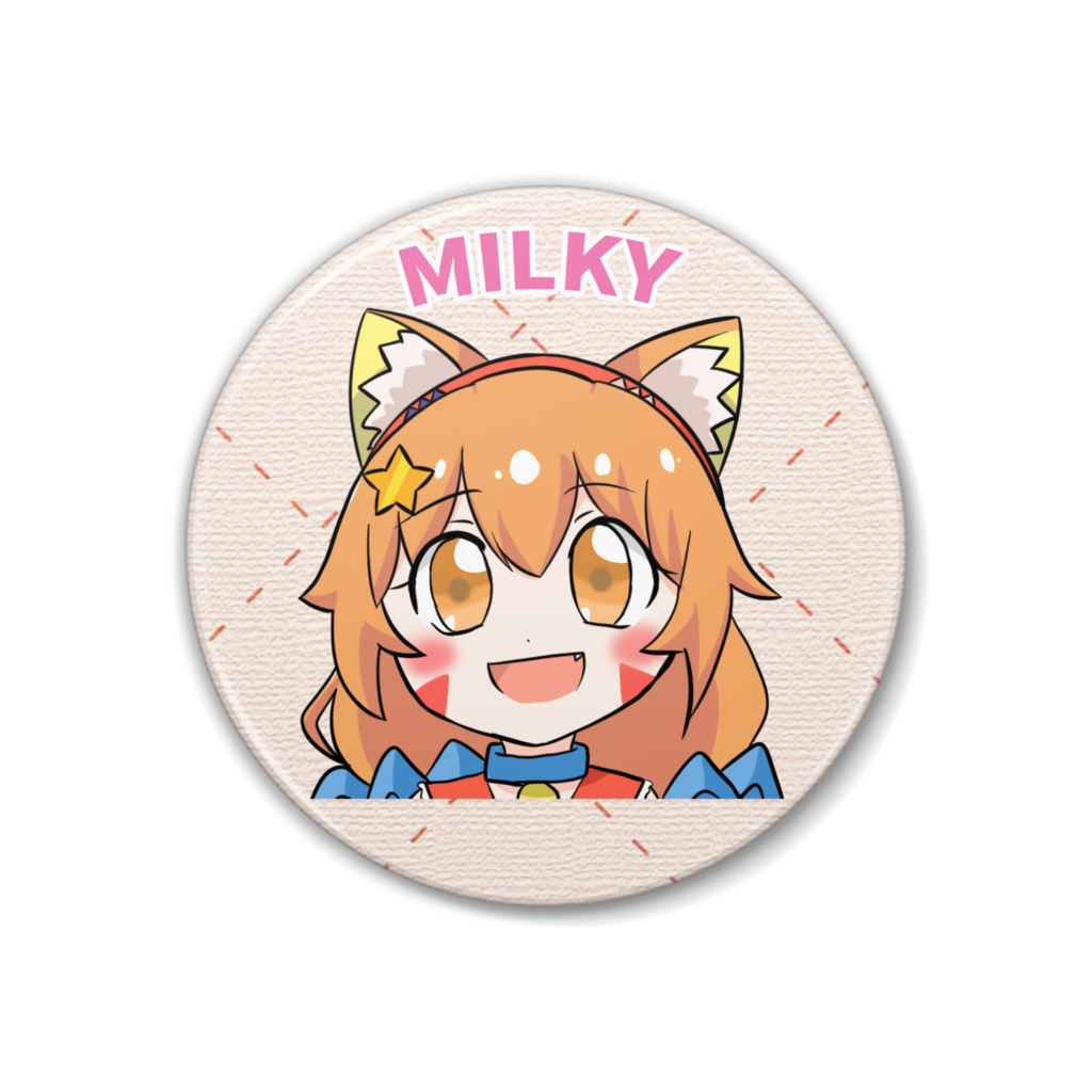 みるきぃ 缶バッジ