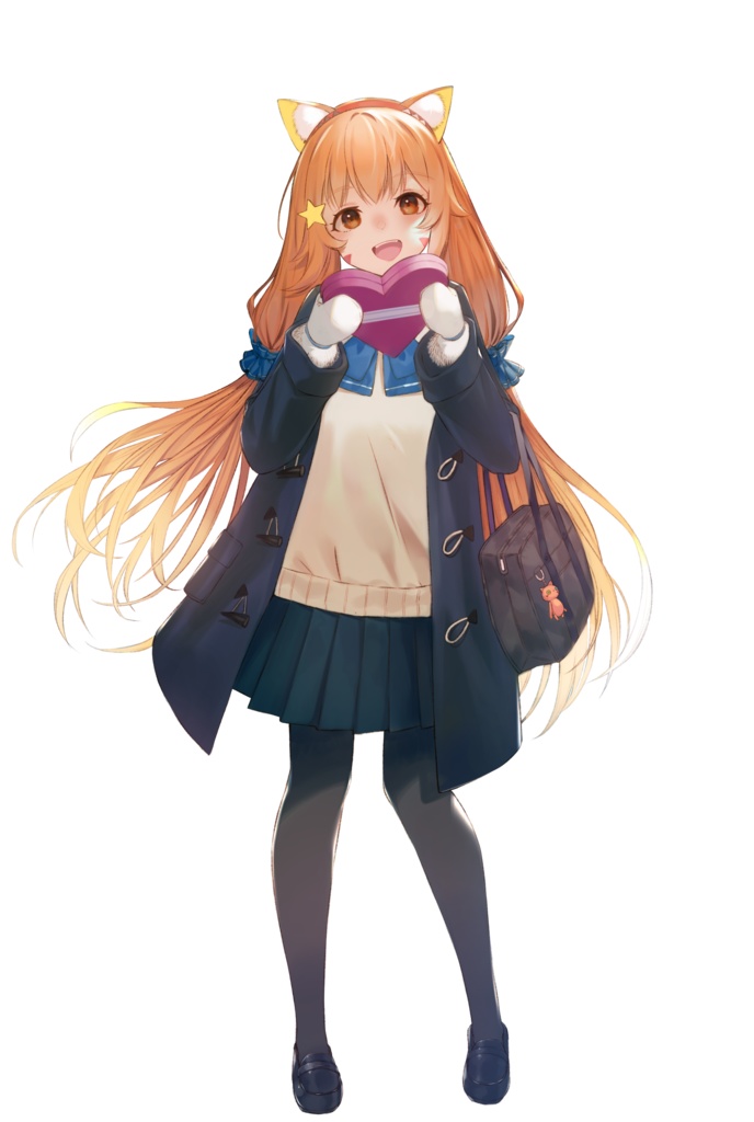 バレンタイングッズ みるきぃからのチョコ!受け取ってみる^ↀᴥↀ^アクリルフィギュア