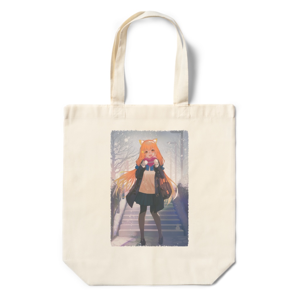 バレンタイングッズ みるきぃからのチョコ!受け取ってみる^ↀᴥↀ^エコバック