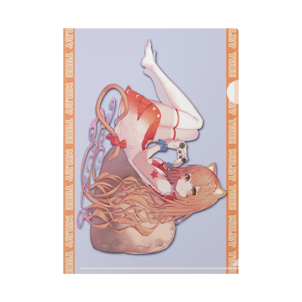 お家でみるきぃと一緒にゲームしてみるクリアファイル^ↀᴥↀ^