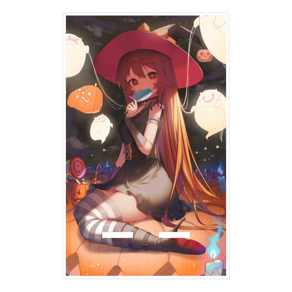 トリックオアトリート!ハロウィンみるきぃ2021年ver.アクリルスマホスタンド^ↀᴥↀ^