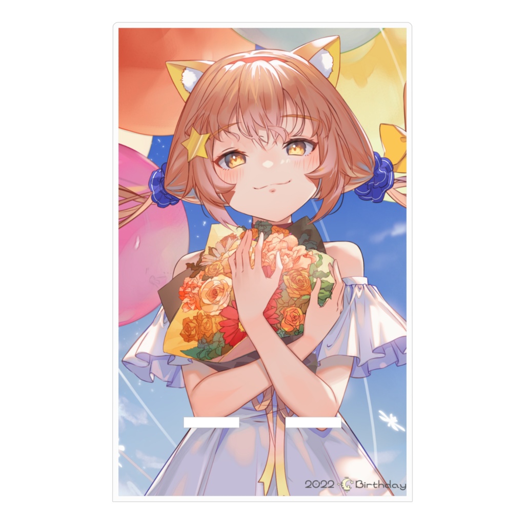 お誕生日みるきぃ2022年ver.アクリルスマホスタンド^ↀᴥↀ^