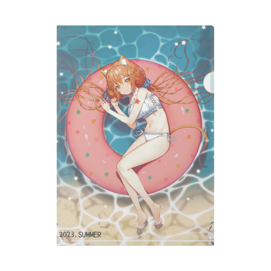 2023年みるきぃ水着グッズ!みるきぃクリアファイル