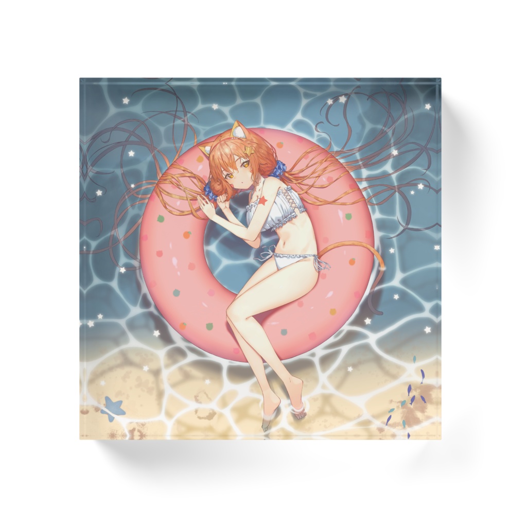 2023年みるきぃ水着グッズ!みるきぃアクリルブロック