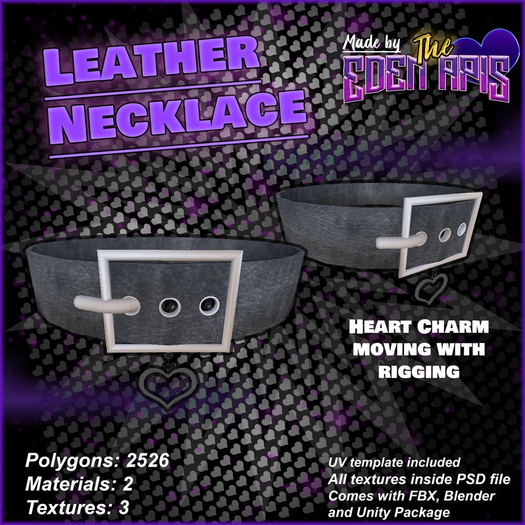 Leather Necklace v1.00