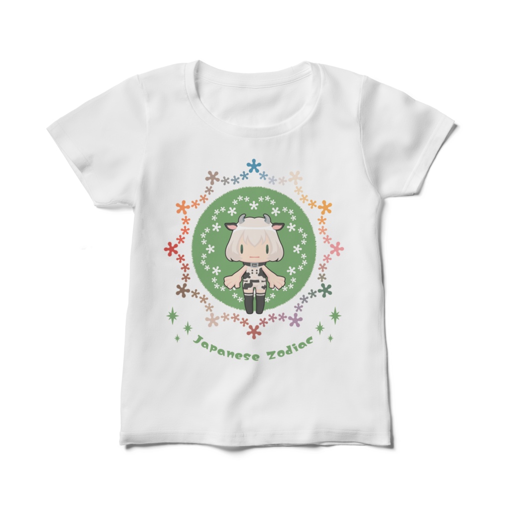 【Ｏｘちゃん】レディース白Ｔシャツ