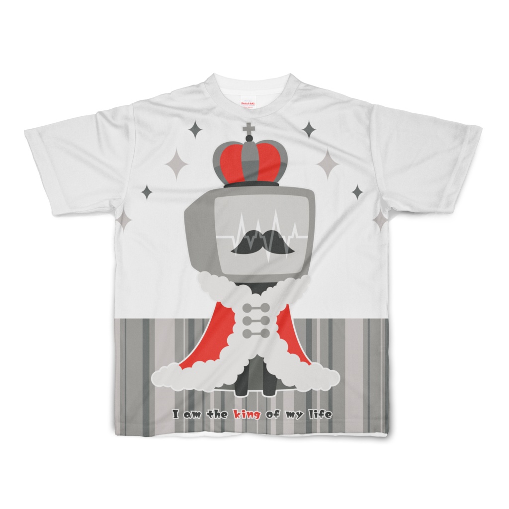 【TVman3】フルグラフィックTシャツ