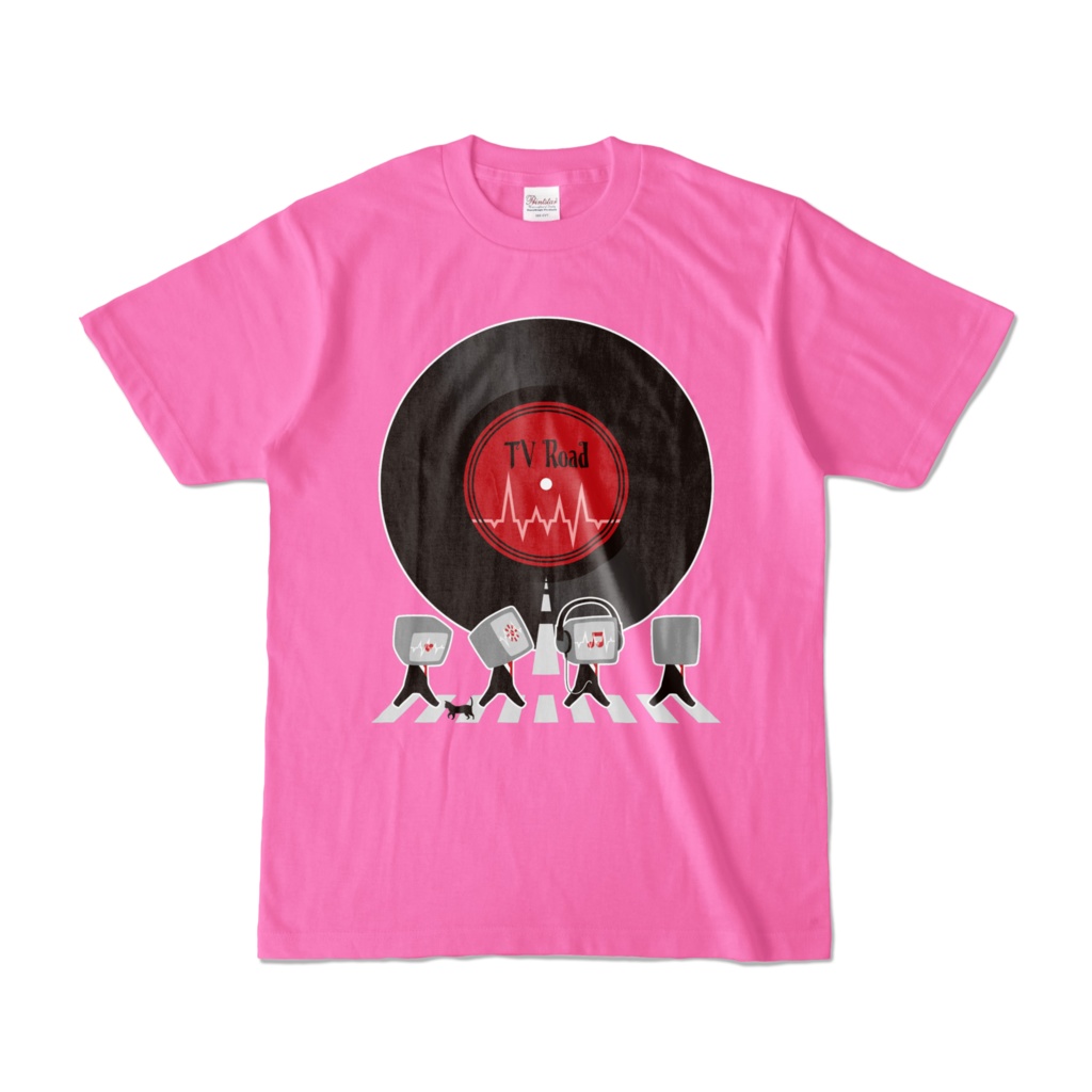 【TVman6】濃色カラーTシャツ②