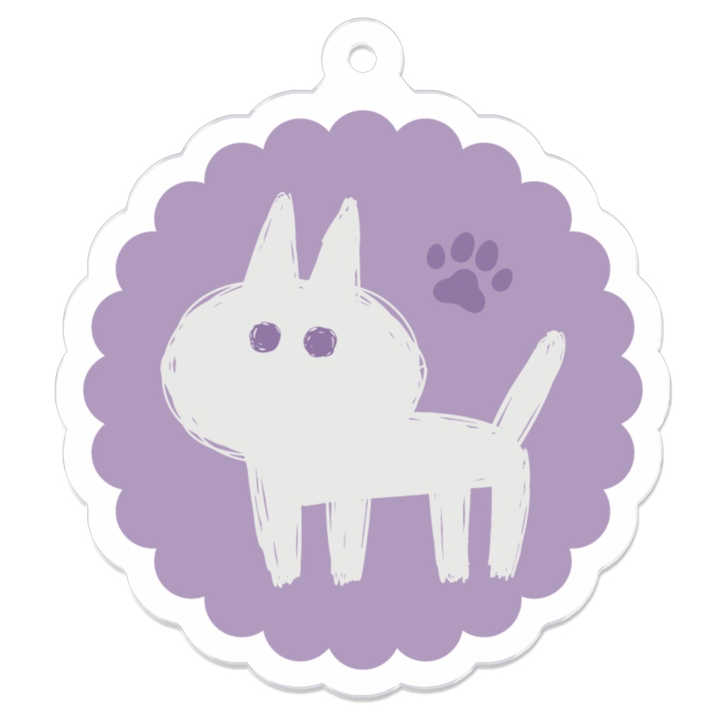 【GuchaNeko】アクリルキーホルダー５０ｍｍ