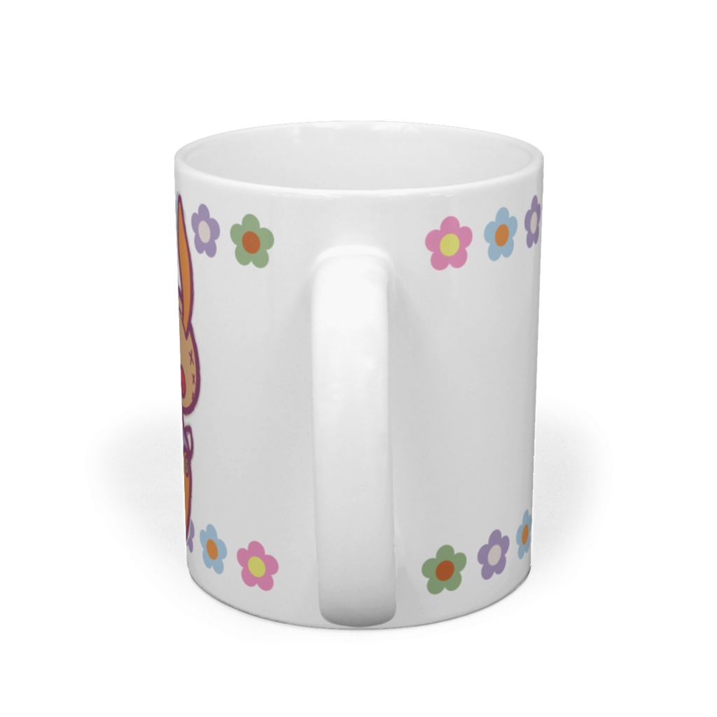 【Button Eyes * Rabbit】マグカップ