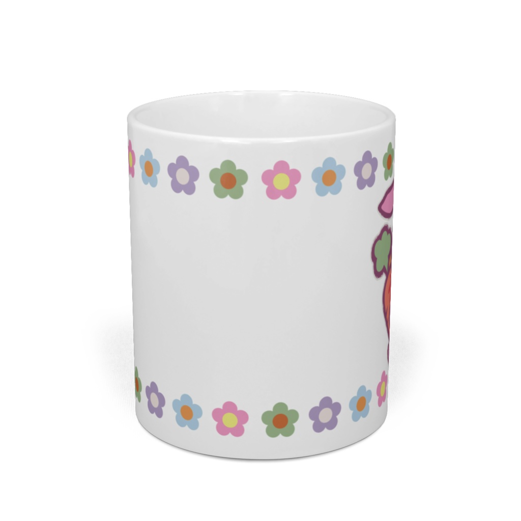 【Button Eyes * Rabbit】マグカップ