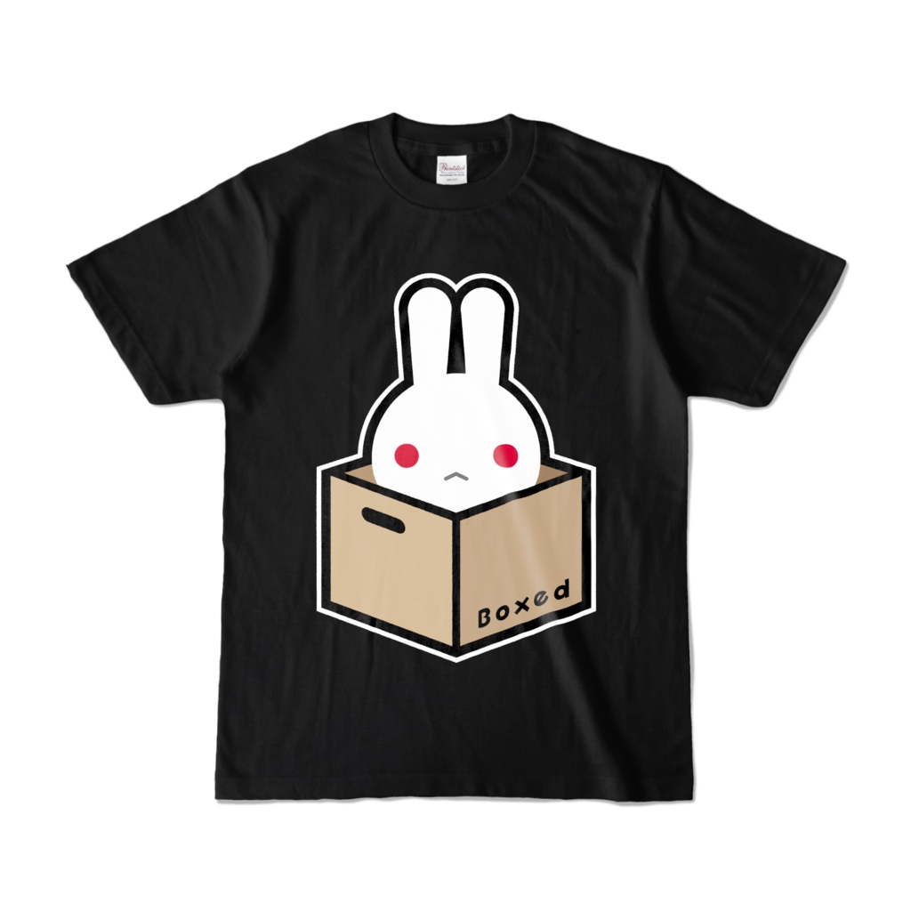 【Boxed * Rabbit】濃色Ｔ（カラーVer）