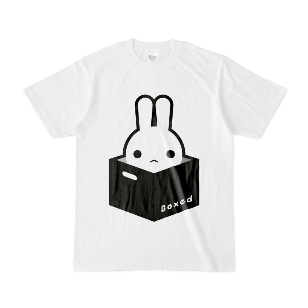 Boxed * Rabbit】白Ｔ（白Ver） - Niku☆Shop - BOOTH