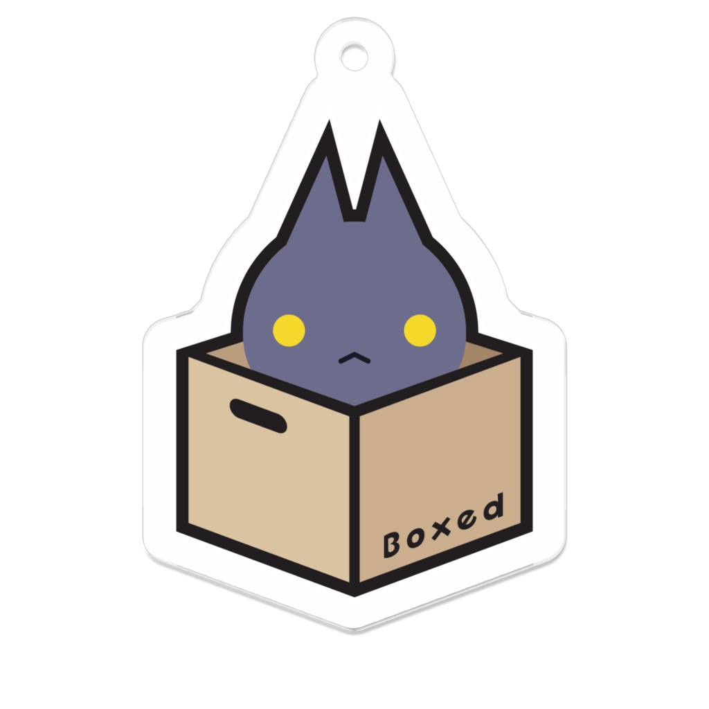 【Boxed * Cat】アクキー（カラーVer）