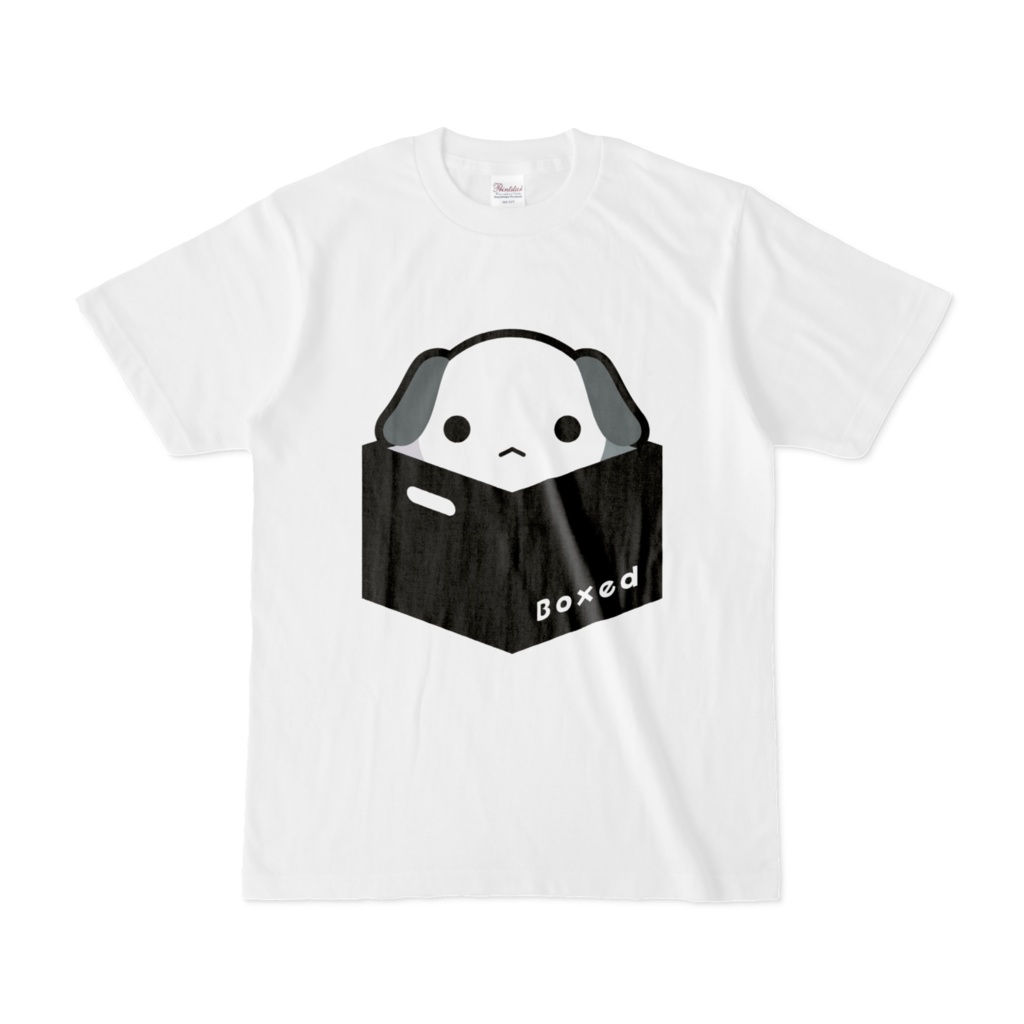 【Boxed * Dog】白Ｔ（白Ver）