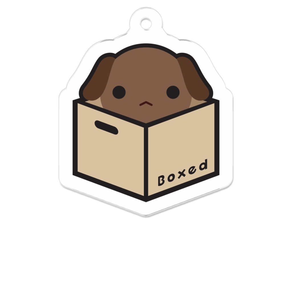 【Boxed * Dog】アクキー（カラーVer）