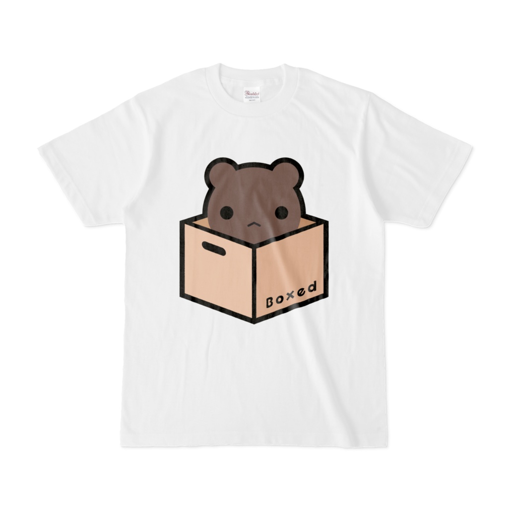 【Boxed * Bear】白Ｔ（カラーVer）