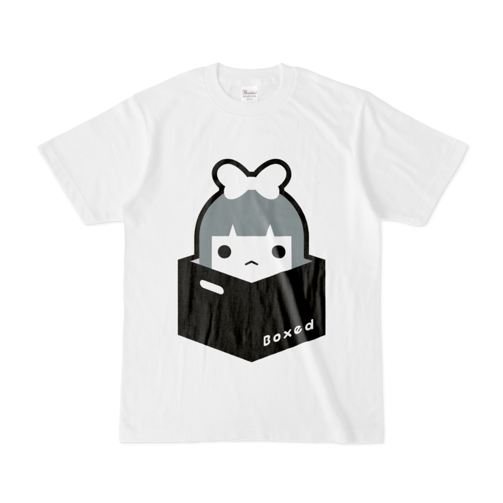 【Boxed * Girl】白Ｔ（白Ver）