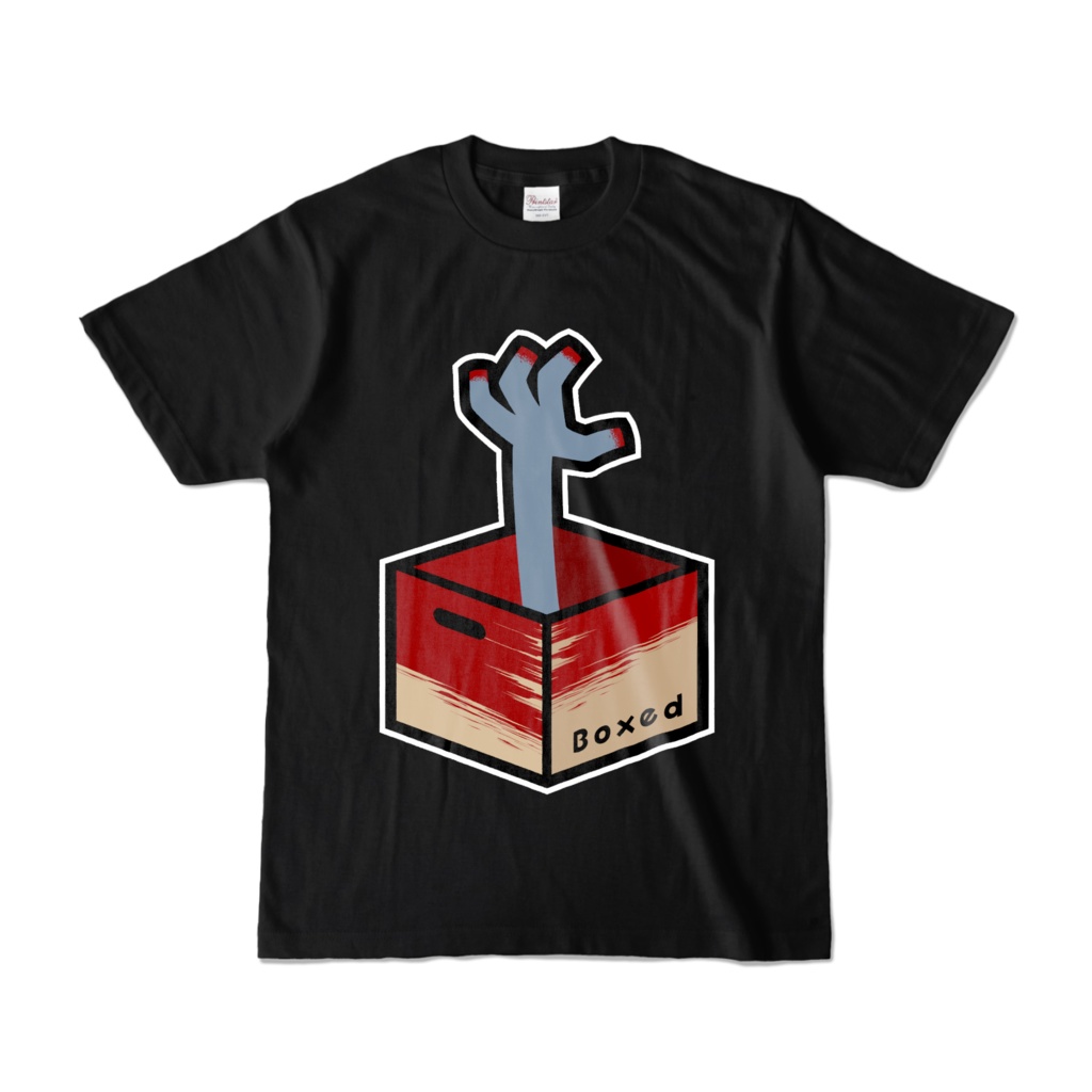 【Boxed * Horror】濃色Ｔ（カラーVer）