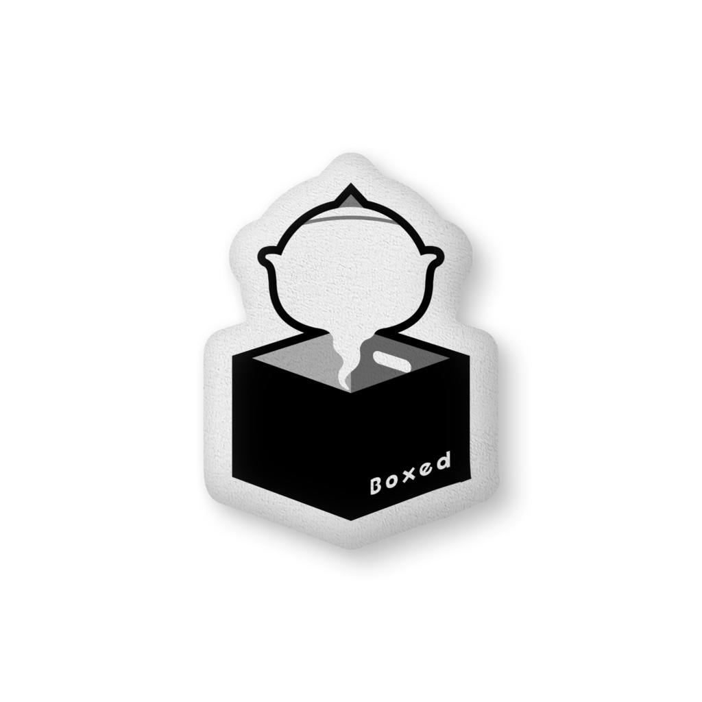 【Boxed * Wabake】クッション(白Ver)