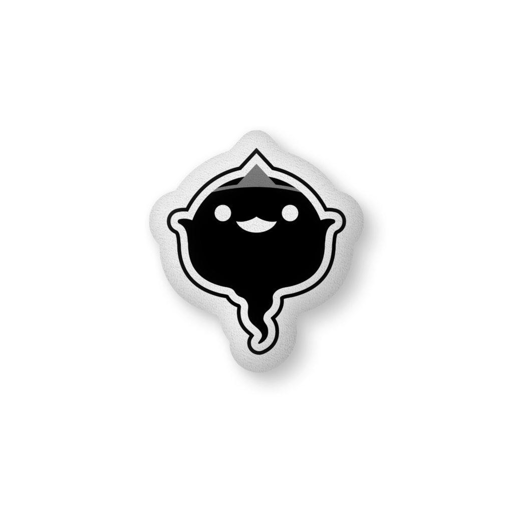 【Boxed * Wabake】クッション2(黒Ver)