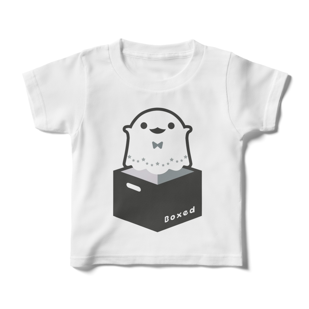 【Boxed * Yobake】キッズ白Ｔ（白Ver）