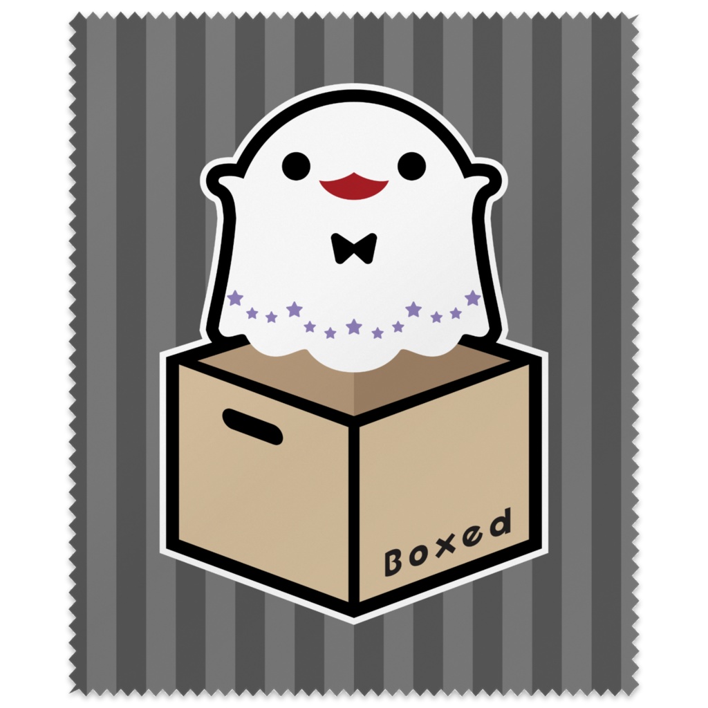 【Boxed * Yobake】メガネ拭き（単：カラーVer）