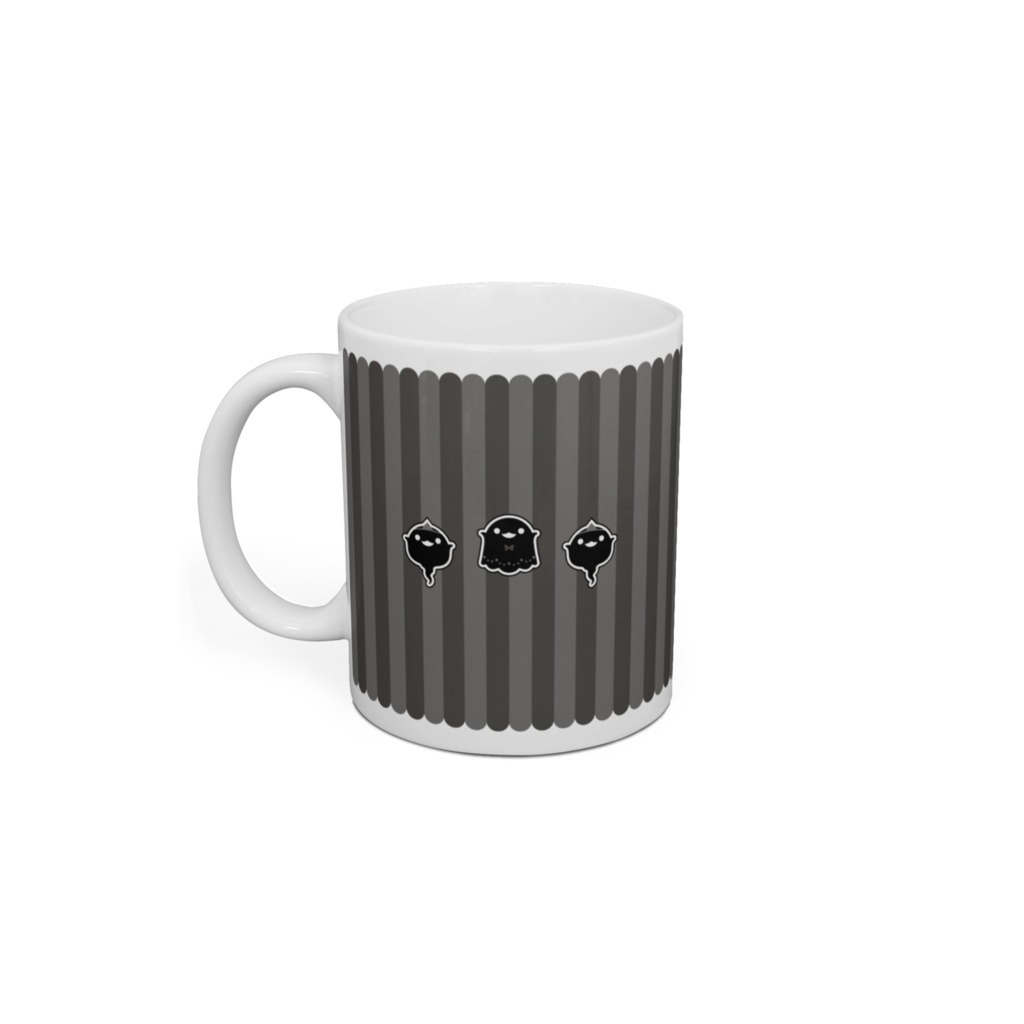 【Boxed * Yobake】マグ(黒Ver)