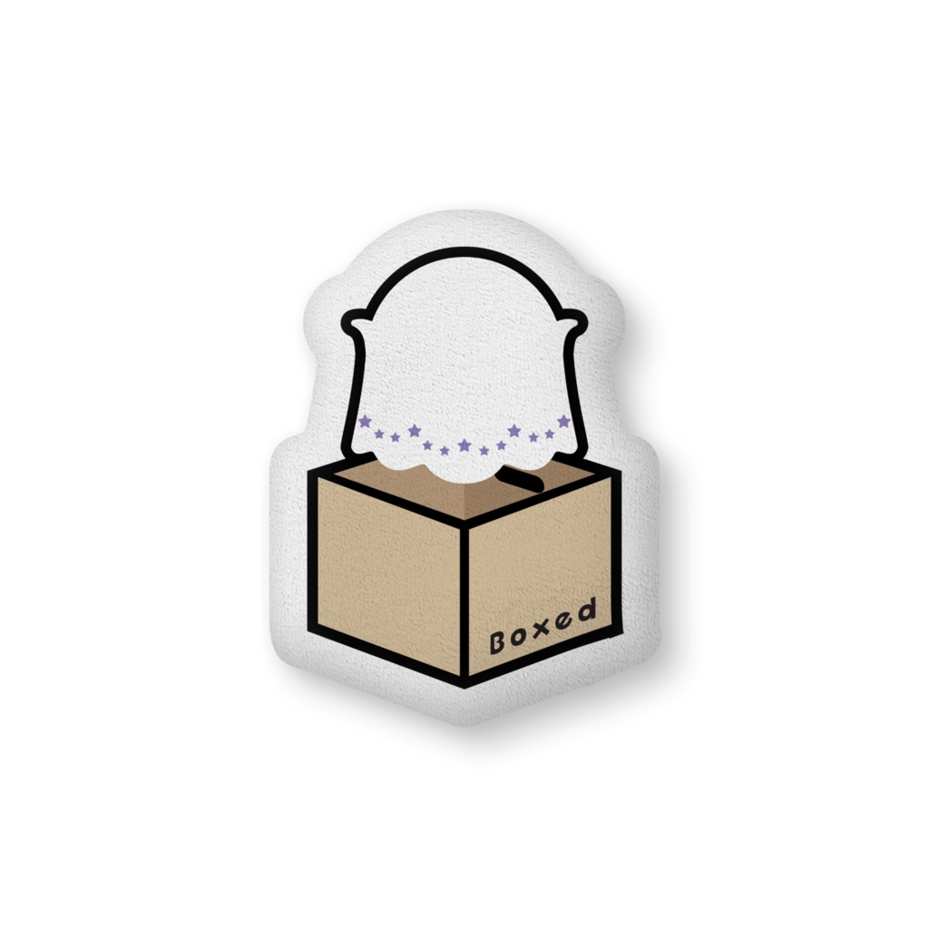 【Boxed * Yobake】クッション(カラーVer)