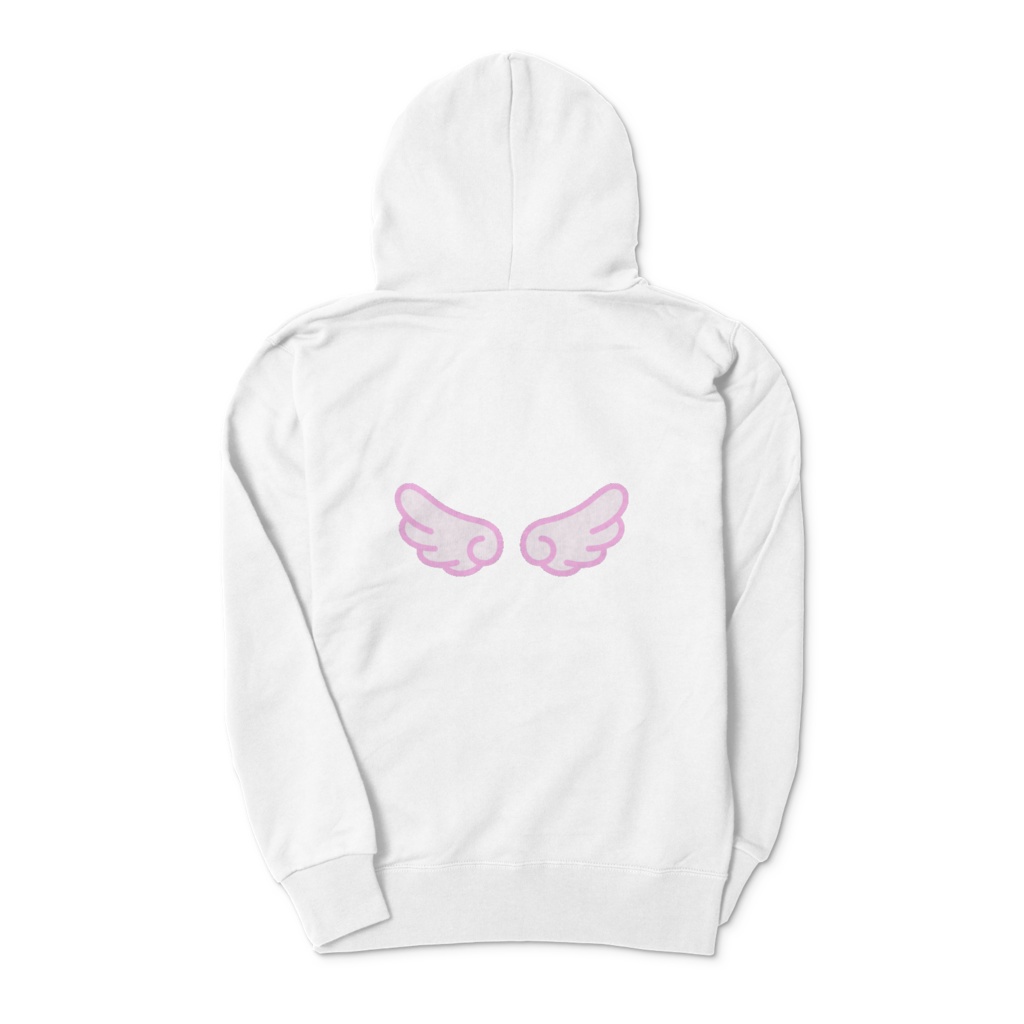 君もとべちゃうかもしれない羽付きパーカー