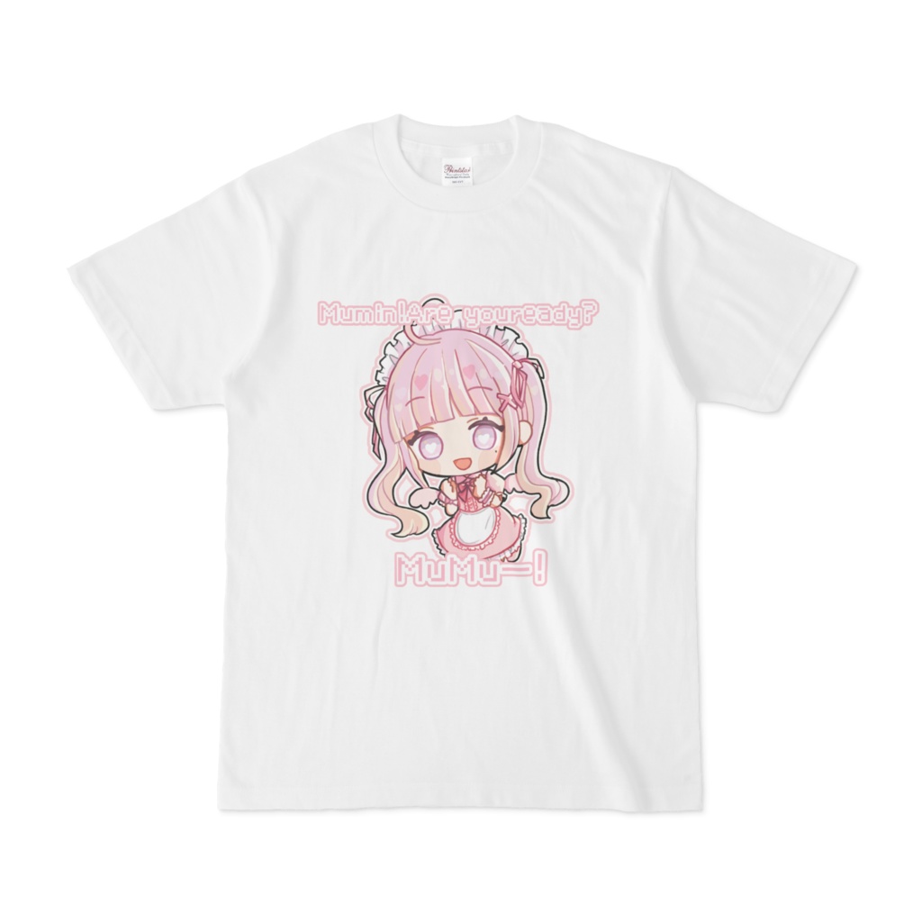 クソデカむぅむぅTシャツ(白)