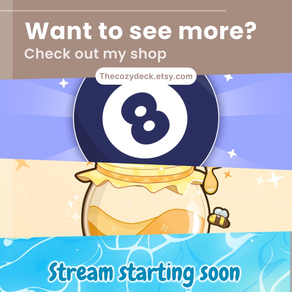 Twitch Cat Blind Box Widget: Animated Stream Overlay (Digital download)