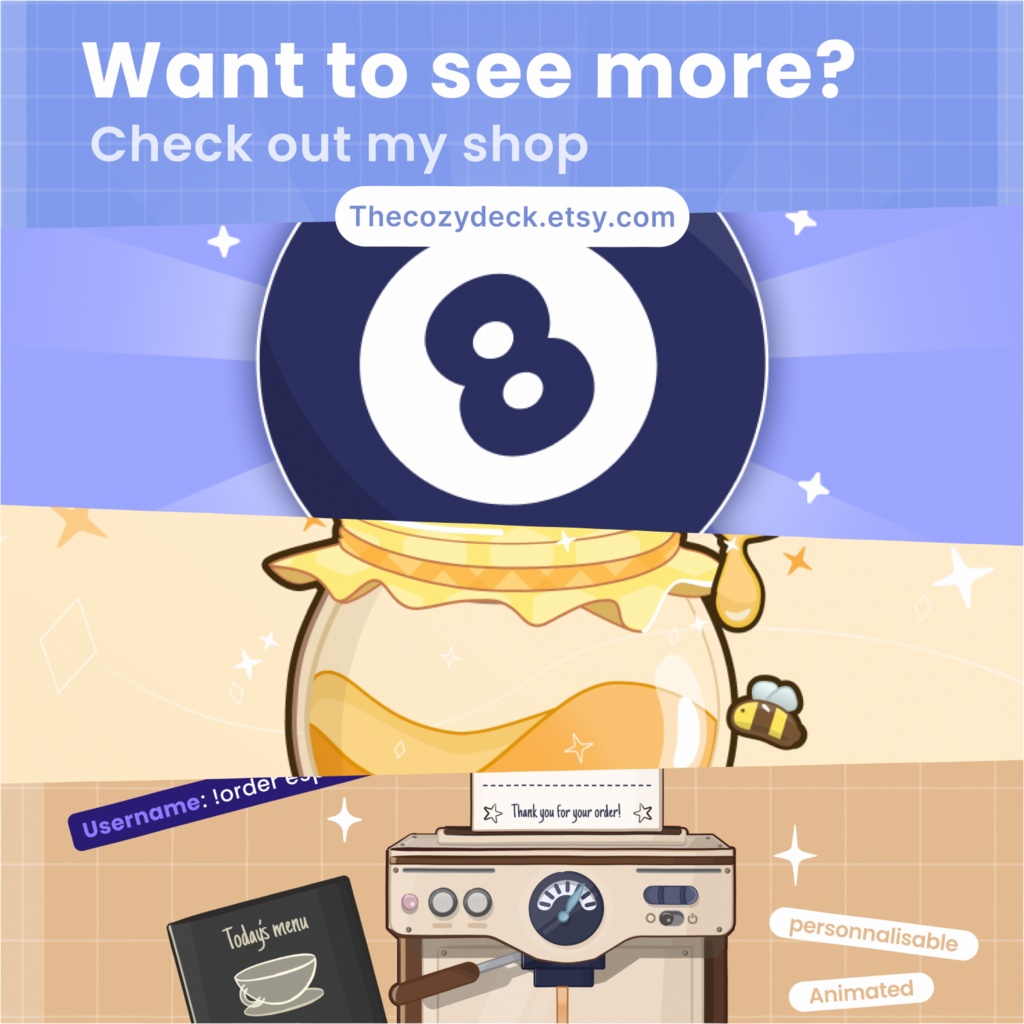 Custom Vending Machine Twitch Widget - Interactive & Animated Stream Overlay - Lootbox (Digital Download)