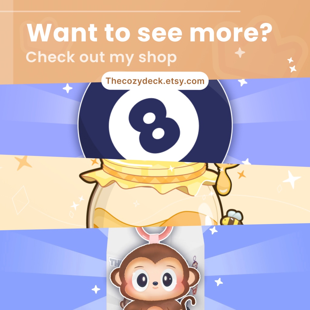 Interactive Twitch Ice cream Widget - Customizable Animated Twitch Overlay