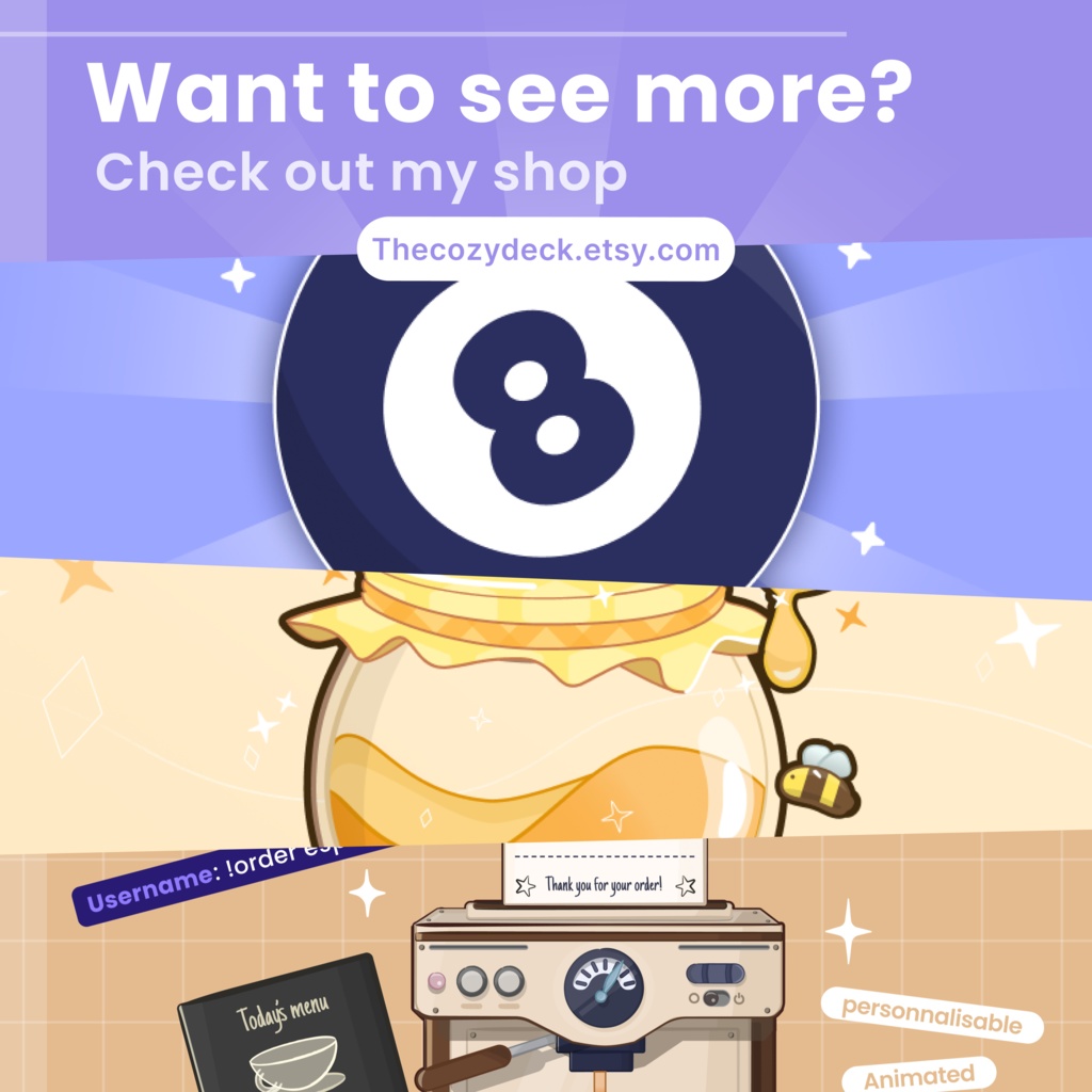 Customizable Animated Twitch Chat Overlay, 4 base themes and hundreds of customizations (Digital Download)