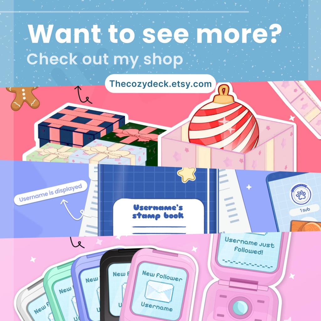 Interactive Snowball Fight Twitch Widget | Christmas Winter Animated Overlay