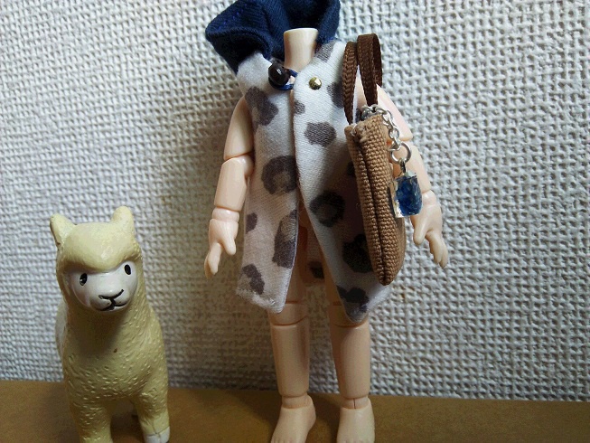 オビツ11用【ベスト&肩掛けバッグ セット】