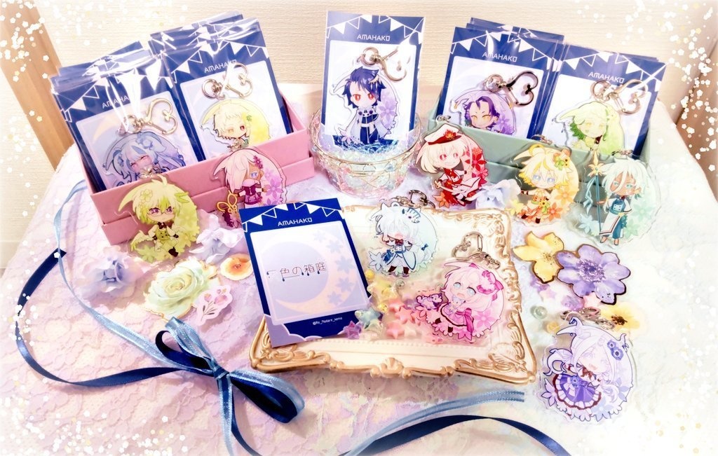 AMAHAKOアクリルキーホルダーNo.1