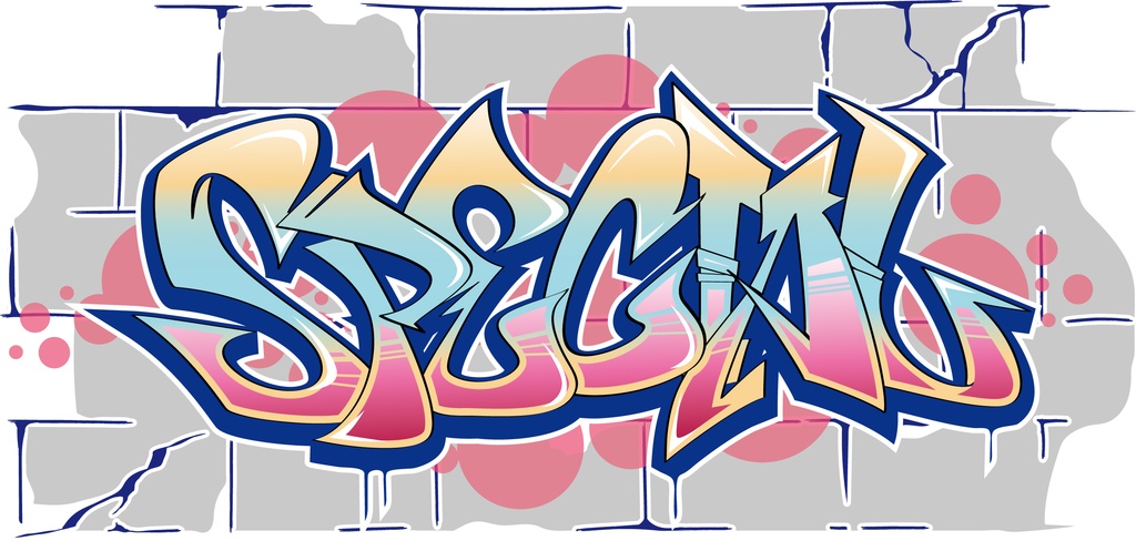 グラフィティ文字 A-Z