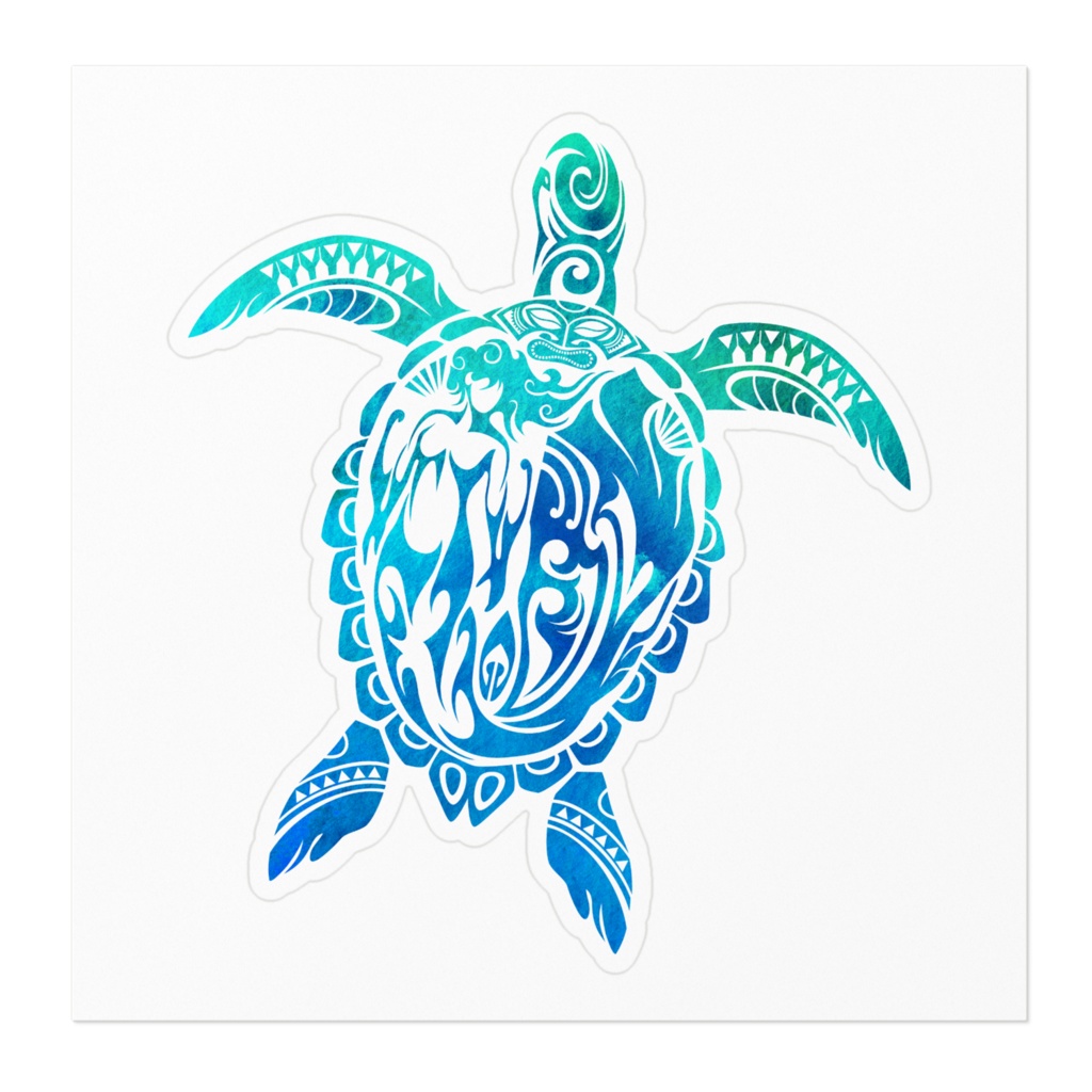 トライバルホヌ(ハワイアンオーシャンカラー)