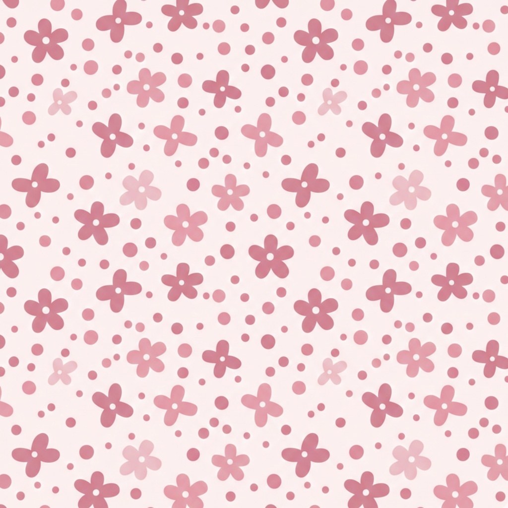 ふんわり春の小花デザインデジタルペーパー3