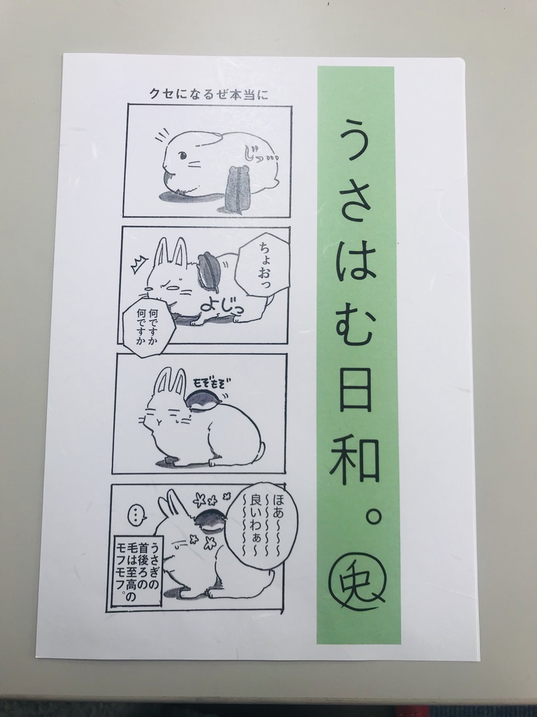 うさはむ和紙ファイル