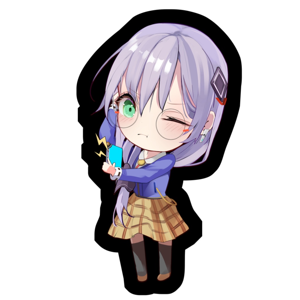 ヘブバン ちびキャラステッカー